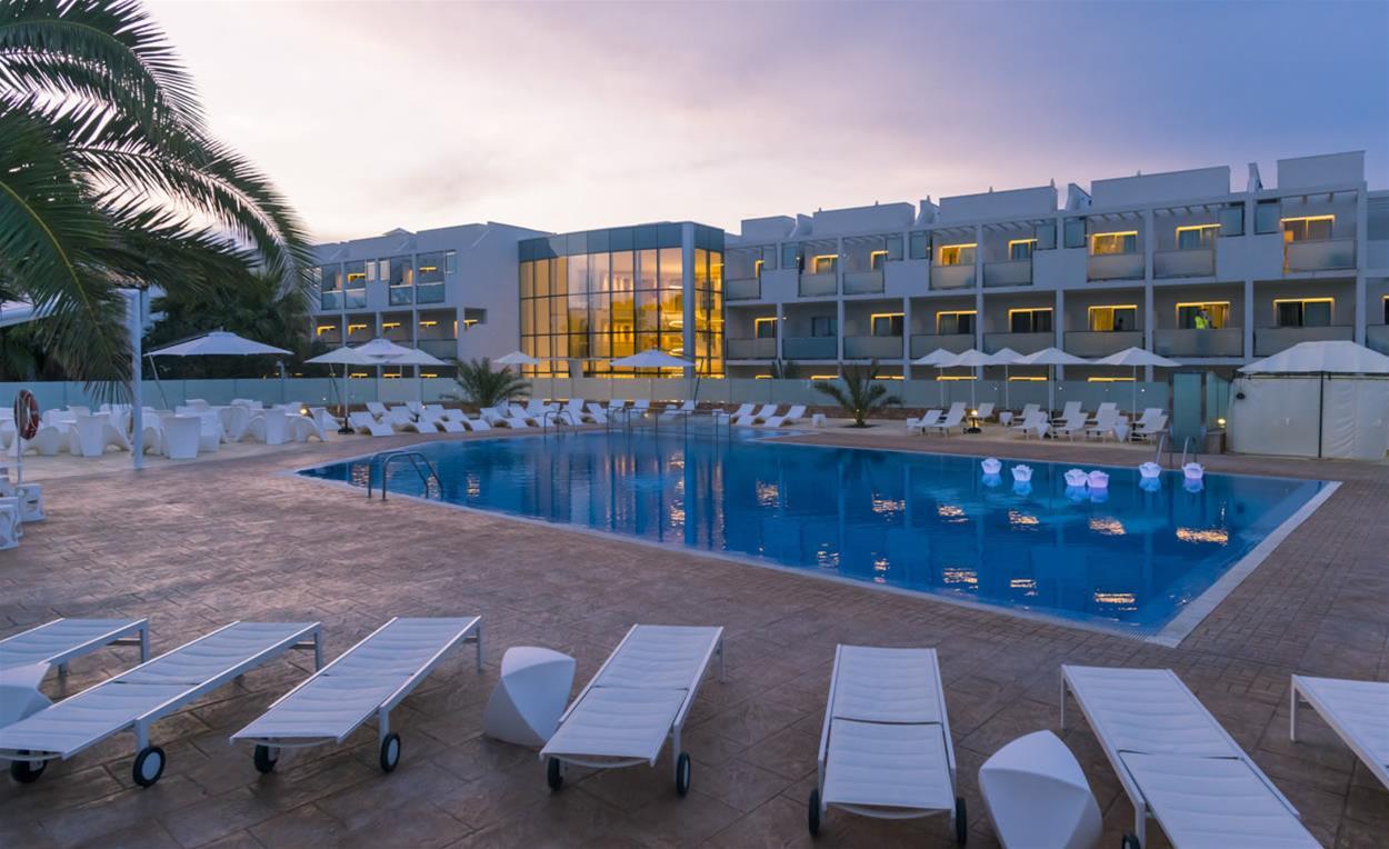 Blanco Hotel Formentera Es Pujols Exterior foto